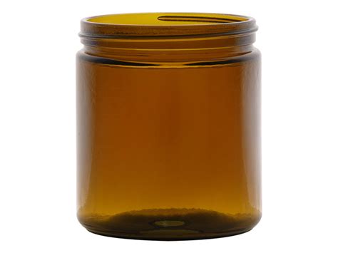 4 Oz Amber Glass Jars