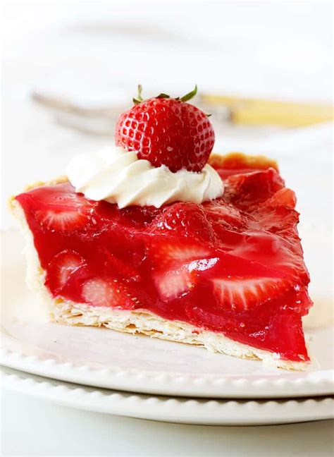 Fresh Strawberry Pie No Bake Filling Vintage Kitchen Notes