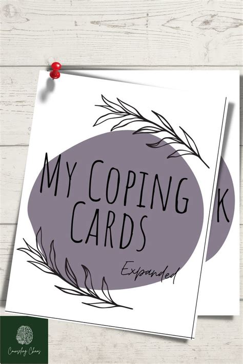 Printable Coping Skills Cards Booklet Expanded For Emotional