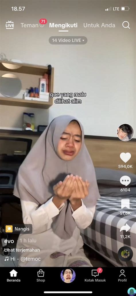 Tanyarl On Twitter TW TIKTOK Emang Ada Yang Malu Ya Lg Berdoa