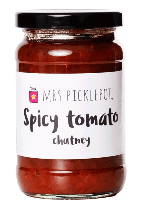 Spicy-tomato-chutney - Mrs Picklepot