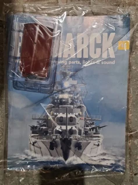 HACHETTE BUILD THE Battleship Bismarck Scale 1 200 Issue 61 New And