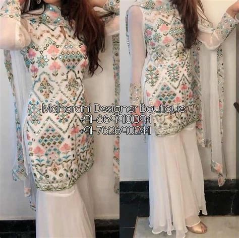 Online Sharara Suit Pakistani Maharani Designer Boutique