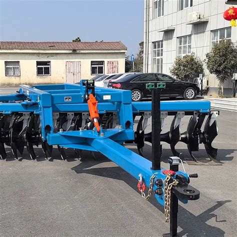 Petrol Rotavator Disc Harrow Agricultural Gear Driven Cultivator Garden