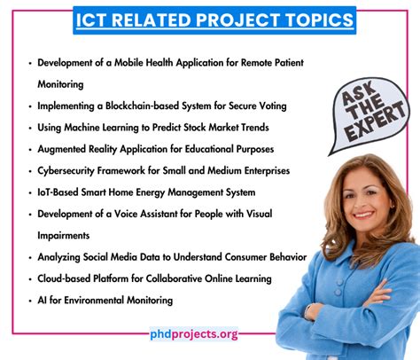 ICT Related Project Topics - PHD Projects