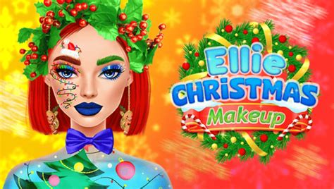 Ellie Christmas Makeup 🕹️ Play Now On Gamepix