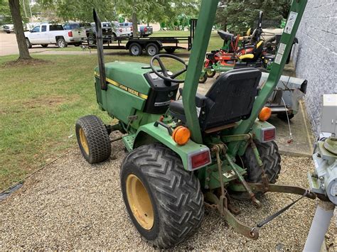 1991 John Deere 670 Compact Utility Tractor A La Ventawilliamston Michigan