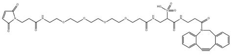 Sulfo DBCO PEG4 Mal2055198 07 5水溶性点击化学试剂 技术文章 西安凯新生物科技有限公司