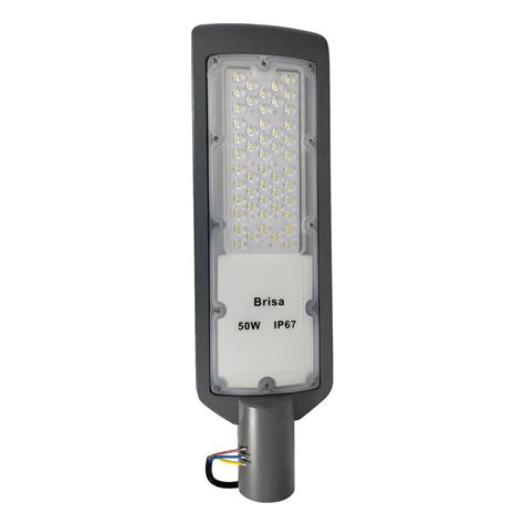 Lumin Ria Publica Led W Smd Ip Para Poste Branco Frio Ry