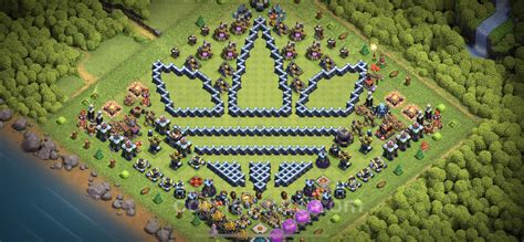 Best Funny Troll Base Th13 With Link 2021 Town Hall Level 13 Art Base Copy 1