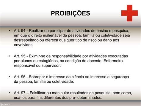 Código De ética Dos Profissionais De Enfermagem Ppt