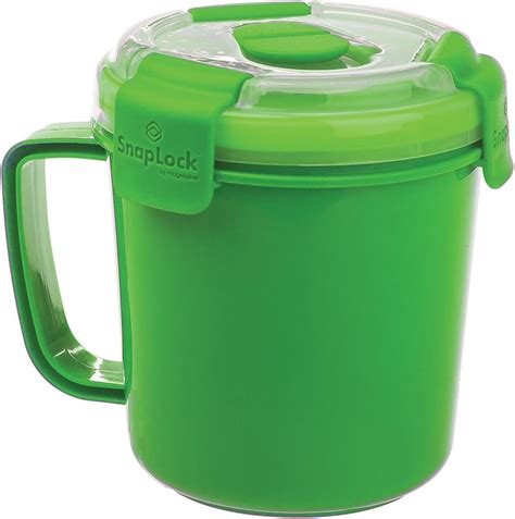 Snaplock By Progressive Soup To Go Container Green Easy To Open Cool Touch