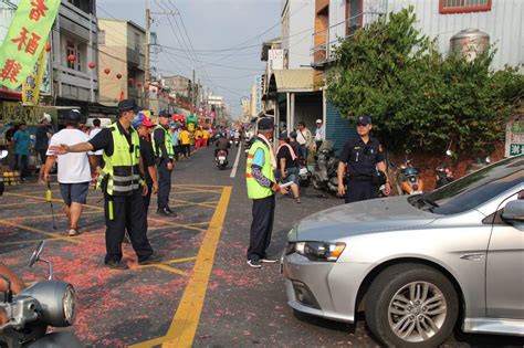 善化警規劃完善 六分寮一明堂遶境順利 中華日報中華新聞雲