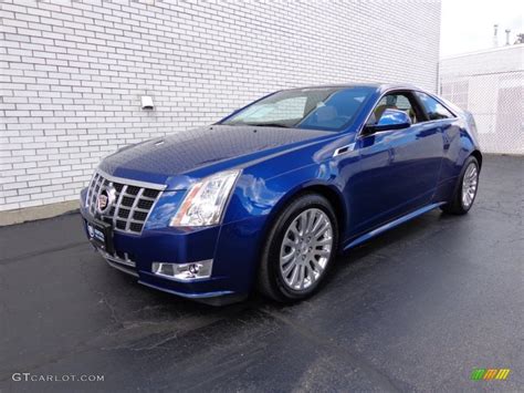 Opulent Blue Metallic Cadillac Cts Awd Coupe Exterior Photo