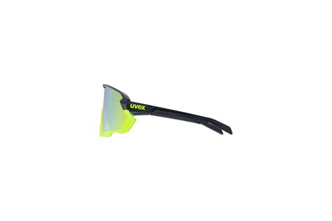 Uvex Sportstyle Black Yellow Matt Mirror Yellow