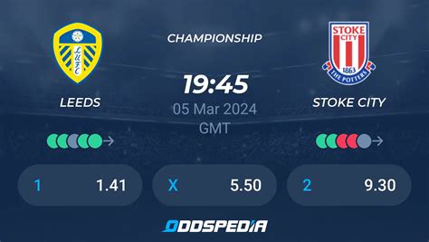 Escalações De Leeds X Stoke City - Leeds vs Stoke City» Predictions, Odds, Live Score & Stats