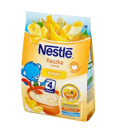 Nestle Kaszka Ry Owa Bezmleczna Banan Po Miesi Cu G Khb Bakery