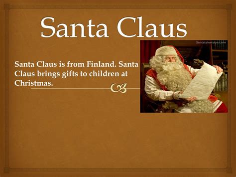 PPT - Santa Claus PowerPoint Presentation, free download - ID:1931005