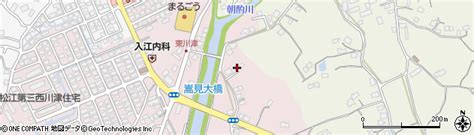 島根県松江市西川津町606の地図 住所一覧検索｜地図マピオン