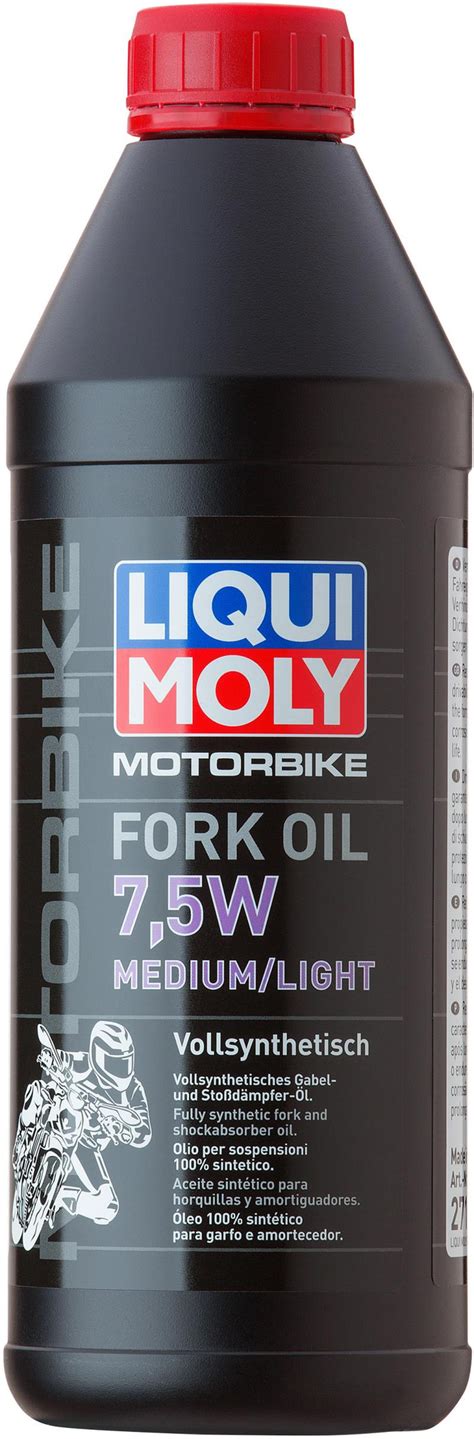 Liqui Moly Aceite Para Horquillas De Moto W Medio Ligero Ml O