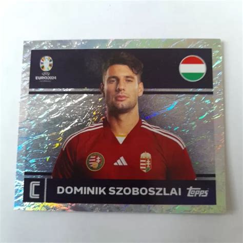 Topps Euro Sticker Hun Dominik Szoboszlai Eur Picclick De