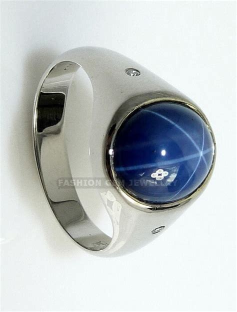 Linde Star Sapphire Engagement Rings For Women And Men S 10mm Round