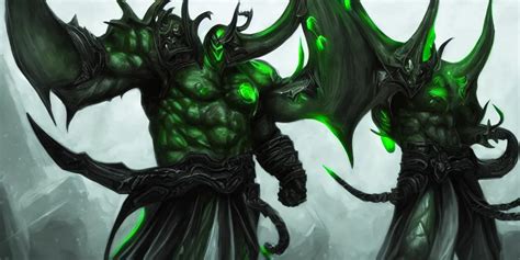 Illidan Stormrage From World Of Warcraft Trending On Stable Diffusion