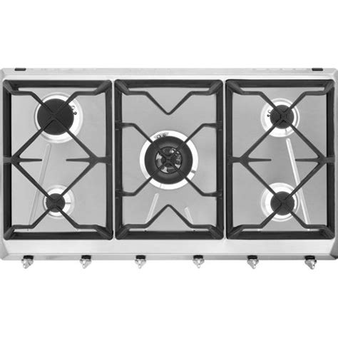 SRV596GH5 SS Smeg 5 Burner Gas Hob Ao