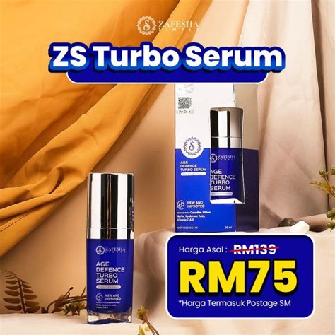 Zafesha Simply Set Promo Serum Turbo Ready Stock Original Hq Lazada