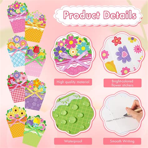 Snapklik Pasimy 24 Sets Card Making Kits DIY Handmade Greeting