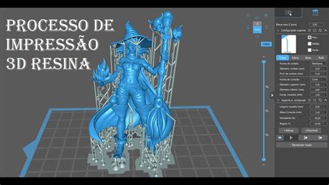 Processo Impressão 3d Resina Action Figure Youtube