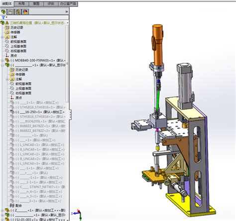 转盘式全自动锁螺丝机3d模型下载三维模型solidworks模型 制造云 产品模型