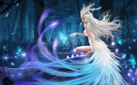 Fantasy Fairy Girl Magic HD Wallpaper Peakpx