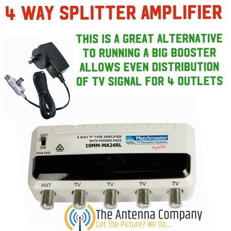 TV Signal Boosters Signal Boosters The Antenna Company