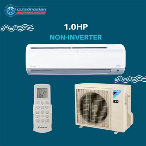 Daikin R32 P Series Wall Mounted Non Inverter 1hp