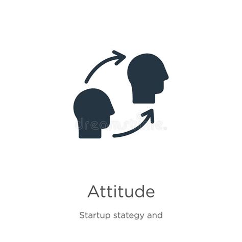 Attitude Icon. Trendy Attitude Logo Concept on White Background Stock ...