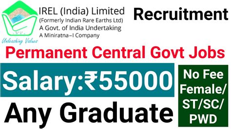 Govt Of India Any Graduate Permanent Jobs I ANY GRADUATE DIPLOMA Engg