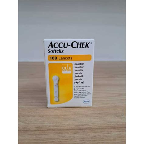 ACCU CHEK Softclix Lancet 100 Lancets Per Box Shopee Malaysia