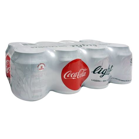 Refresco Coca Cola Light 8 Latas De 235 Ml C U Walmart