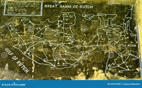 Great Rann Of Kutch Map