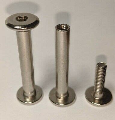 M6 Furniture Joint Connector Bolt Cap Nut Set Cot Bed Panel Details