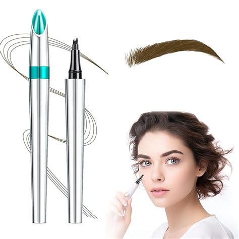 Amazon D Waterproof Microblading Eyebrow Pen Fork Tip Tattoo