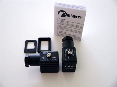 ATAM launches ATEX-certified connectors for solenoid valves - Fluid Power World