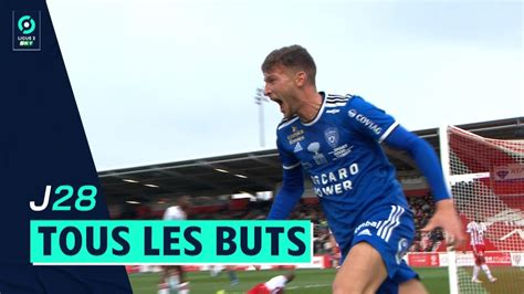 Tous les buts de la 28ème journée Ligue 2 BKT 2021 2022 YouTube