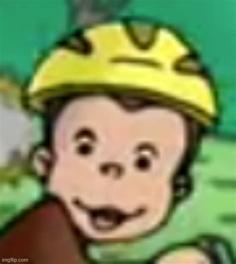 Low Quality Curious George Face Imgflip