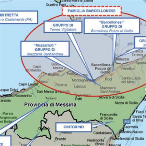 Messina E La Mafia In Provincia Le Mani Di Barcellona Sull Hinterland