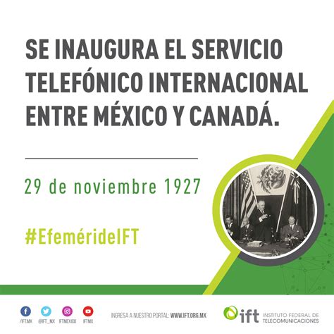 Se Inaugura El Servicio Telef Nico Internacional Entre M Xico Y Canad