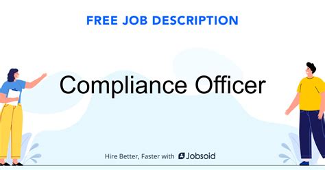 Compliance Officer Job Description - Jobsoid