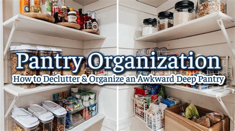 KITCHEN PANTRY ORGANIZATION DECLUTTERING ORGANIZING HOW TO