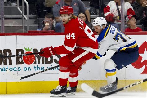 Detroit Red Wings Recall William Lagesson BVM Sports